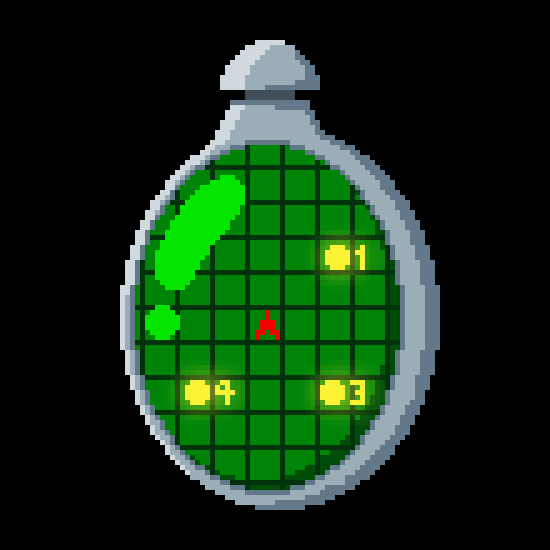 radar del dragón pixel art