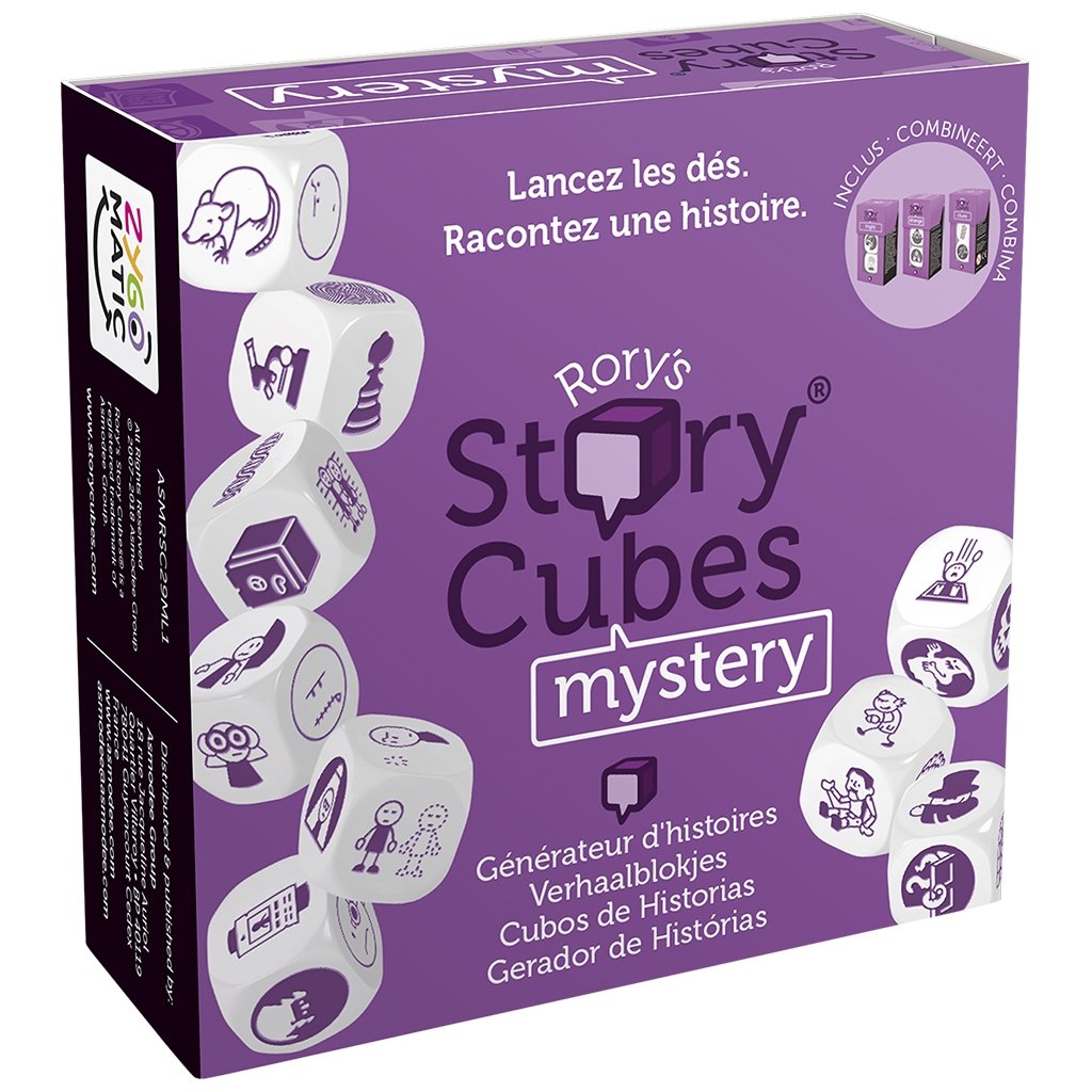 caja de story cubes misterio